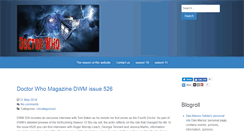 Desktop Screenshot of doctorwhobbc.com